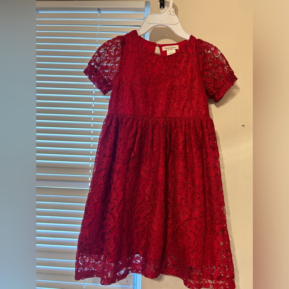 Beautiful Christmas Dress or special occasion size 7/8